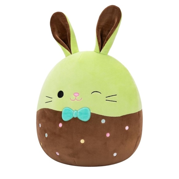 Squishmallows Original 12in Buster The Chocolate-Dipped Green Chocolate Bunny - Picture 2 of 6